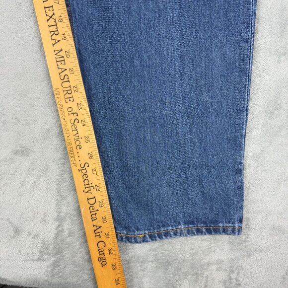 NWT LEVIS 550 Relaxed Fit Big & Tall Mens Tapered Leg Denim Jeans Grunge 44x32 - Picture 8 of 9